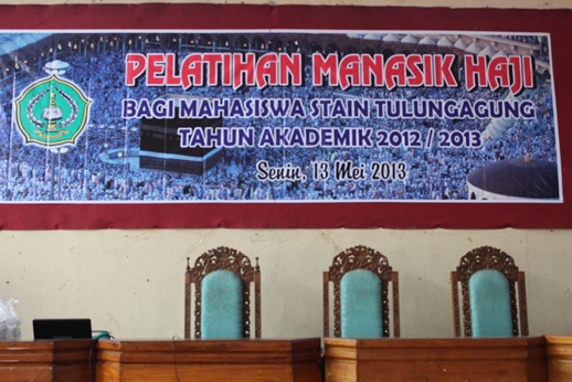 PELATIHAN MANASIK HAJI TAHUN 2013