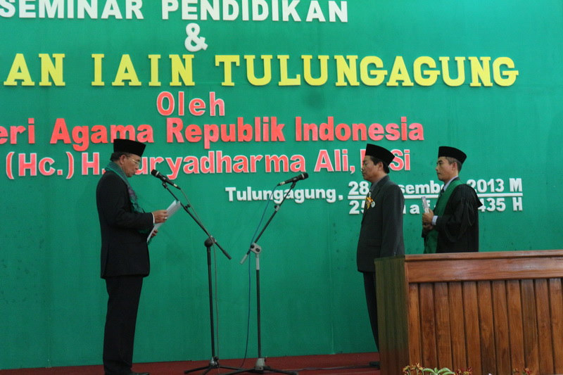 Peresmian IAIN Tulungagung