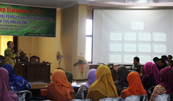 FGD; Membangun Tradisi Penelitian dan Penerbitan di IAIN Tulungagung