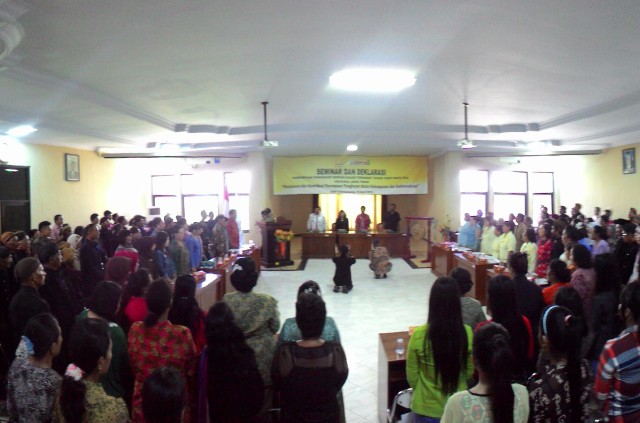 PusdikHAMI dan Majelis Luhur Kepercayaan Menyelenggarakan Seminar dan Deklarasi Perempuan Penghayat
