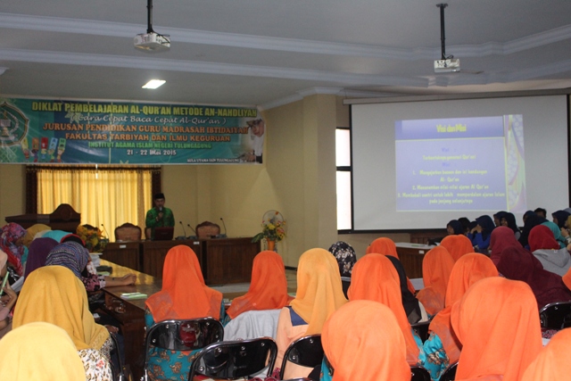 PGMI IAIN Tulungagung Gelar Diklat Pembelajaran Al-Qur’an An Nahdliyah