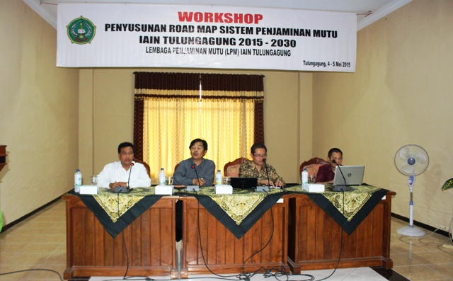 IAIN Tulungagung susun Road Map Sistem Penjaminan Mutu 2015 – 2030