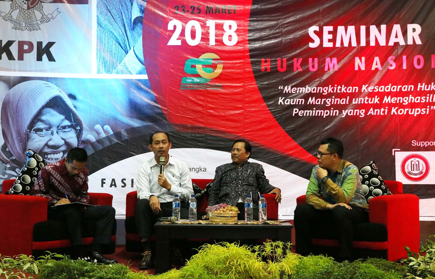 Seminar Nasional FASIH Law Fair Kupas Soal Pilkada dan Korupsi