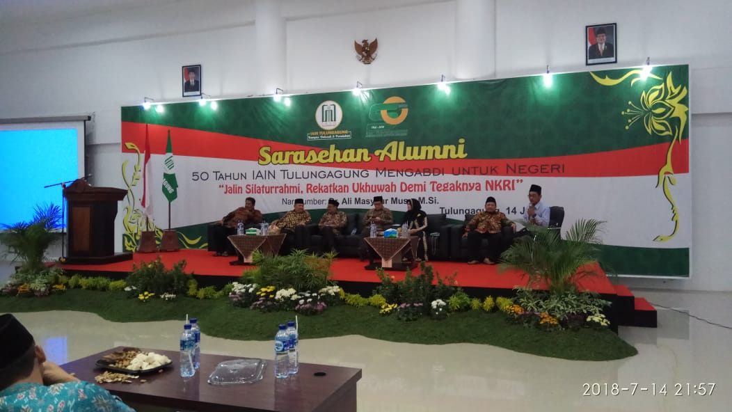 Ulang Tahun Emas, IAIN Tulungagung Gelar Sarasehan Alumni