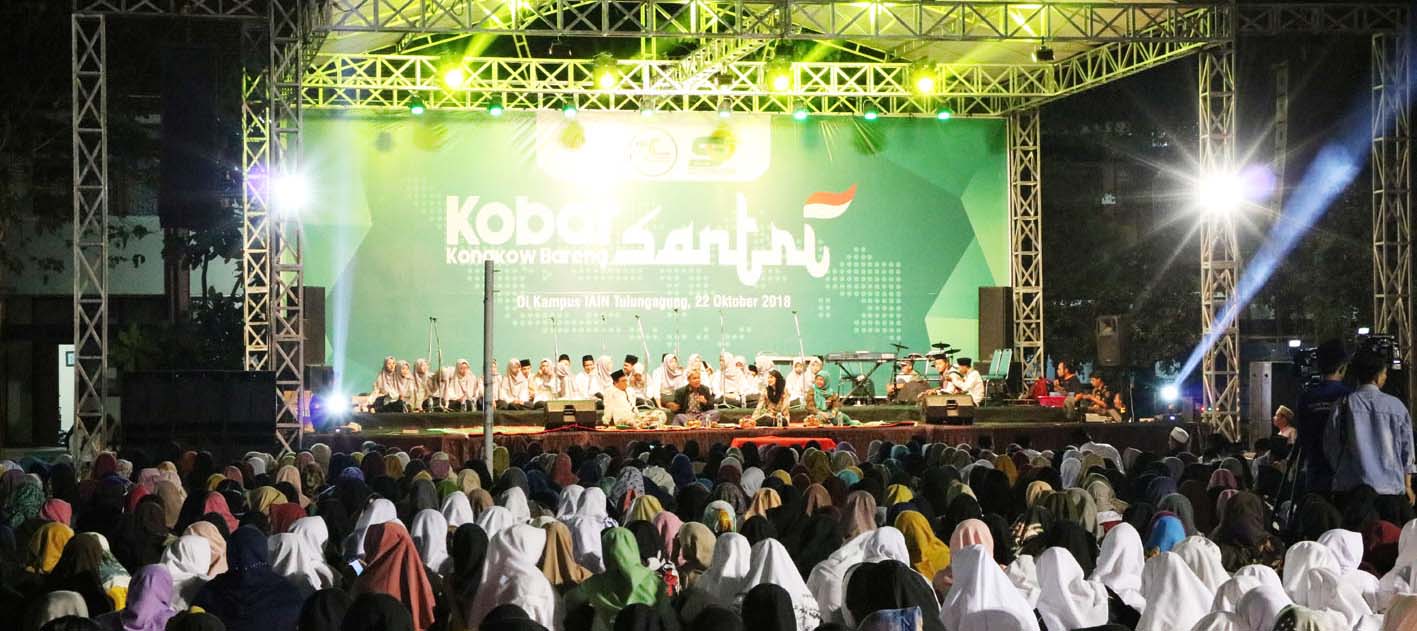 IAIN Tulungagung Peringati Hari Santri Nasional dengan Kobar Santri