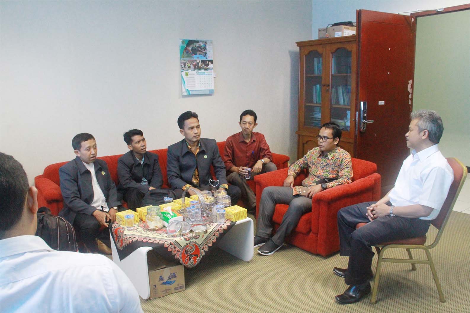 Itjen Terima Kunjungan SPI IAIN Tulungagung