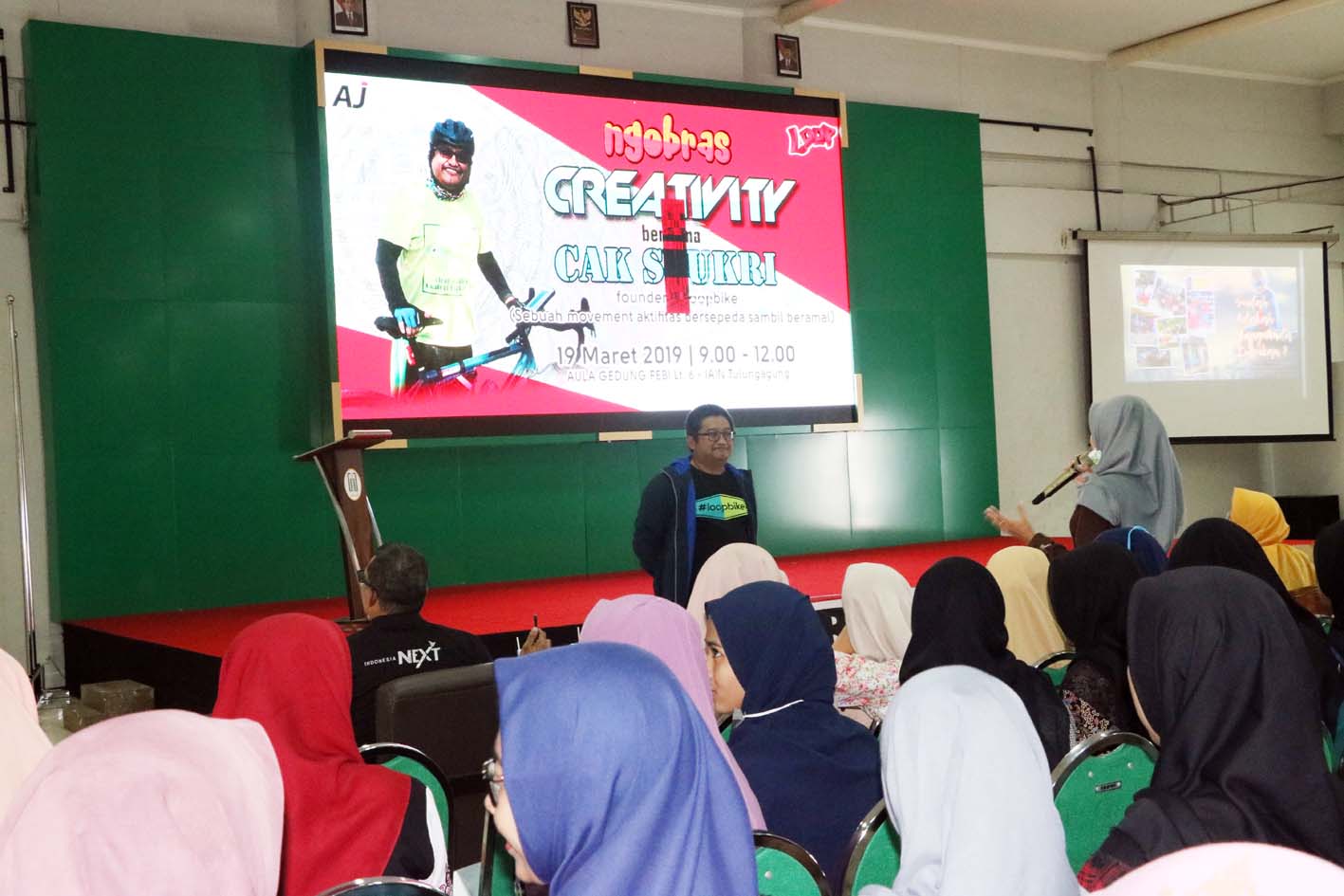 Bekerjasama dengan Telkomsel, FEBI Gelar Kuliah Tamu