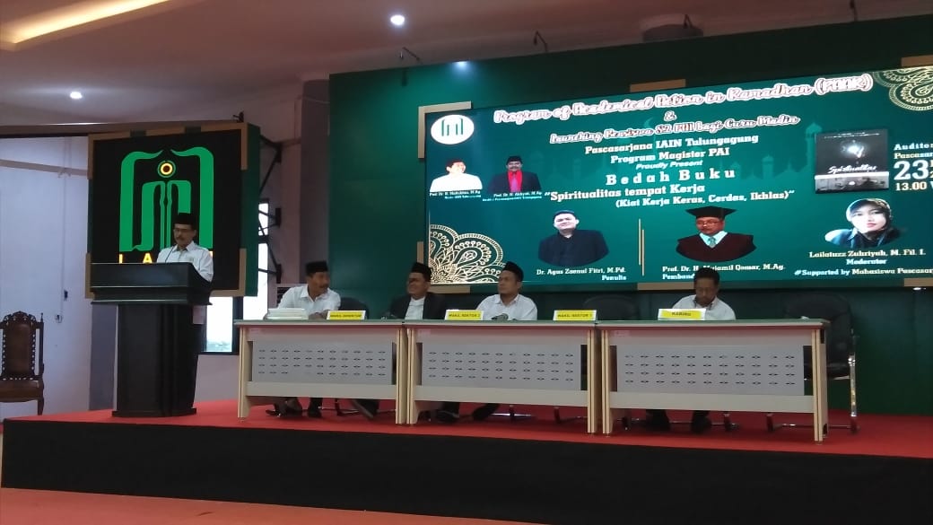Pascasarjana IAIN Tulungagung Meriahkan Bulan Puasa dengan Academic Actions In Ramadhan 2019