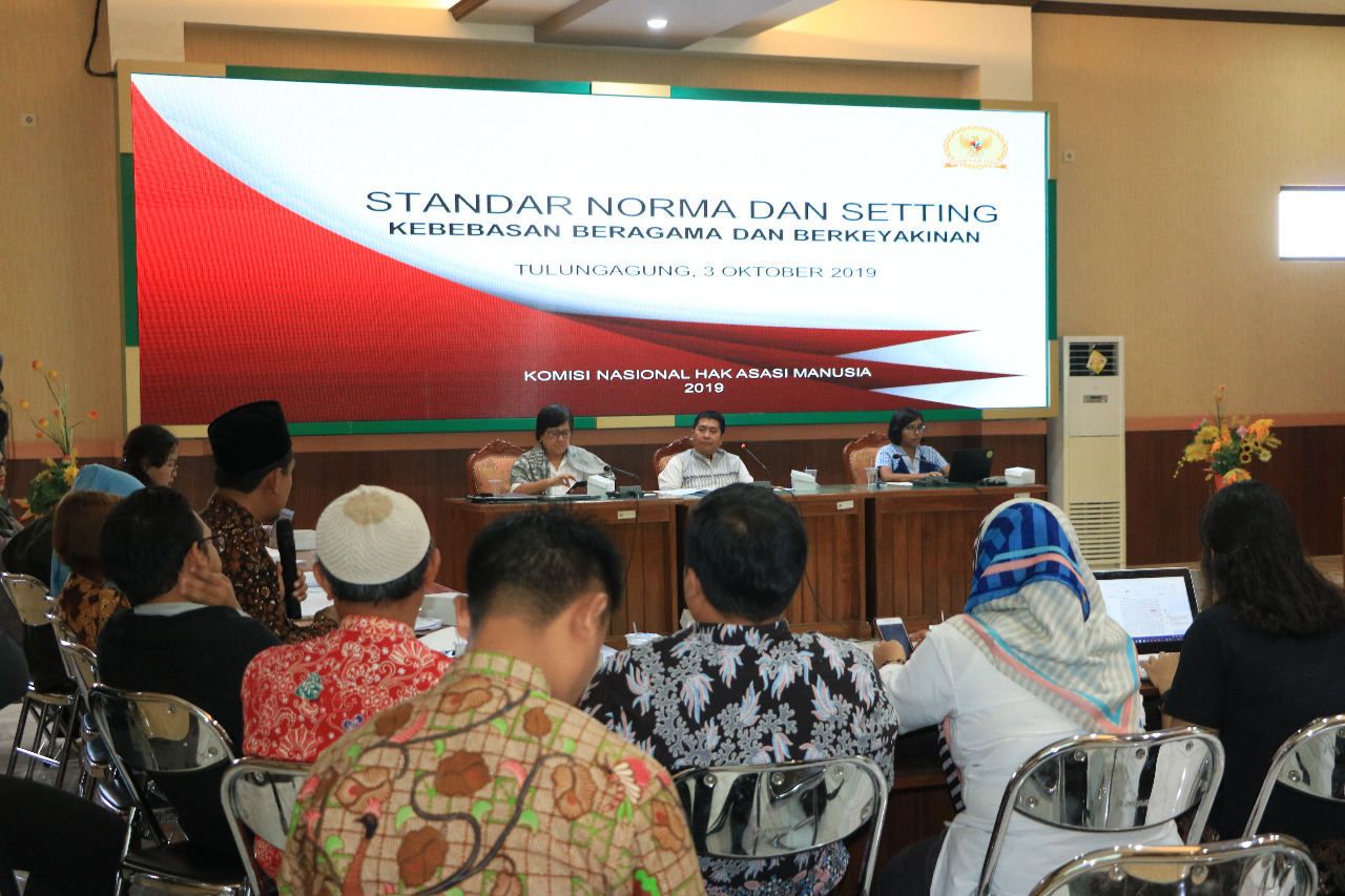 Bersama Komnas HAM, IAIN Tulungagung Laksanakan FGD Kebebasan Beragama dan Berkeyakinan