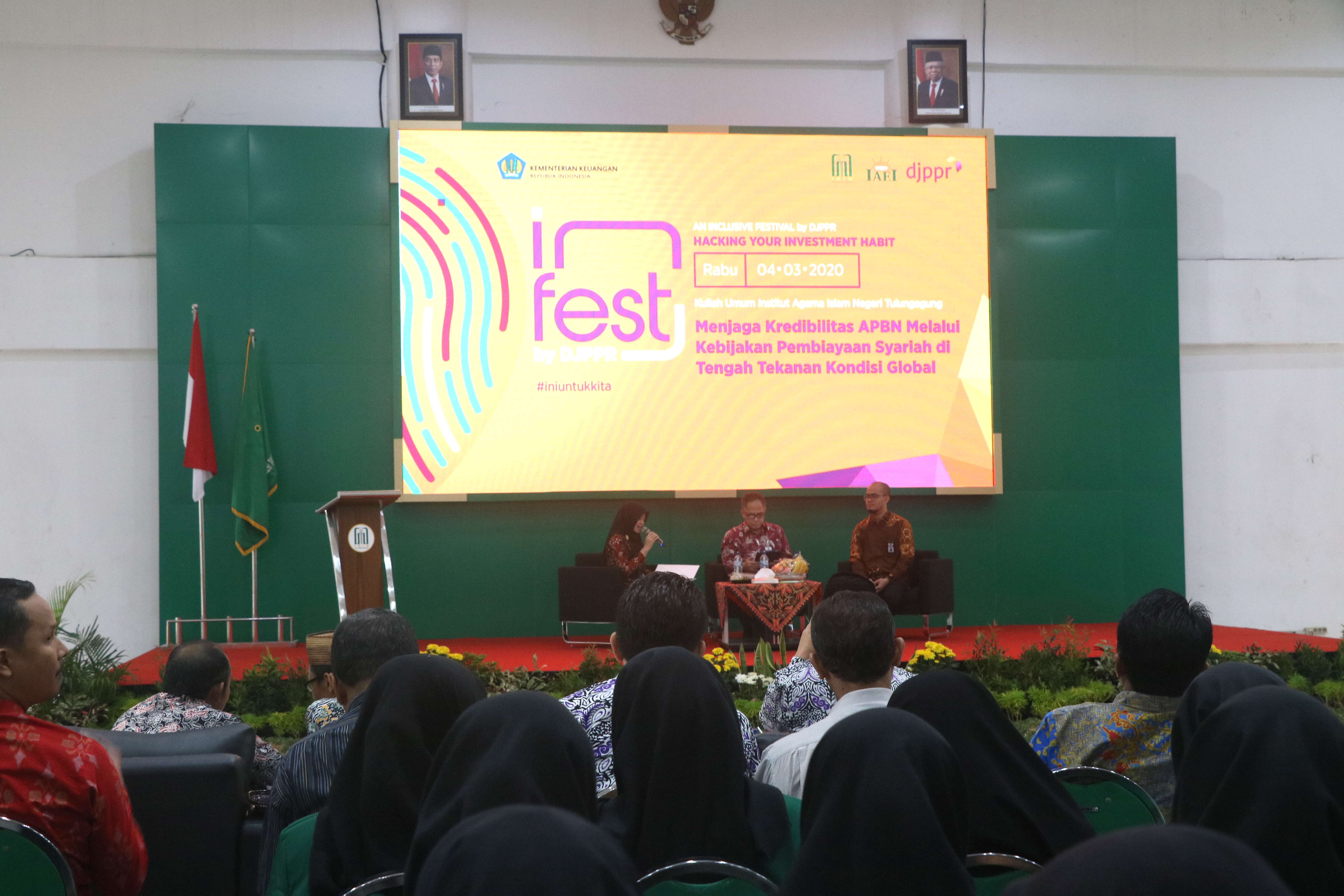 Kemenkeu Beri Kuliah Umum Pembiayaan Syariah di IAIN Tulungagung