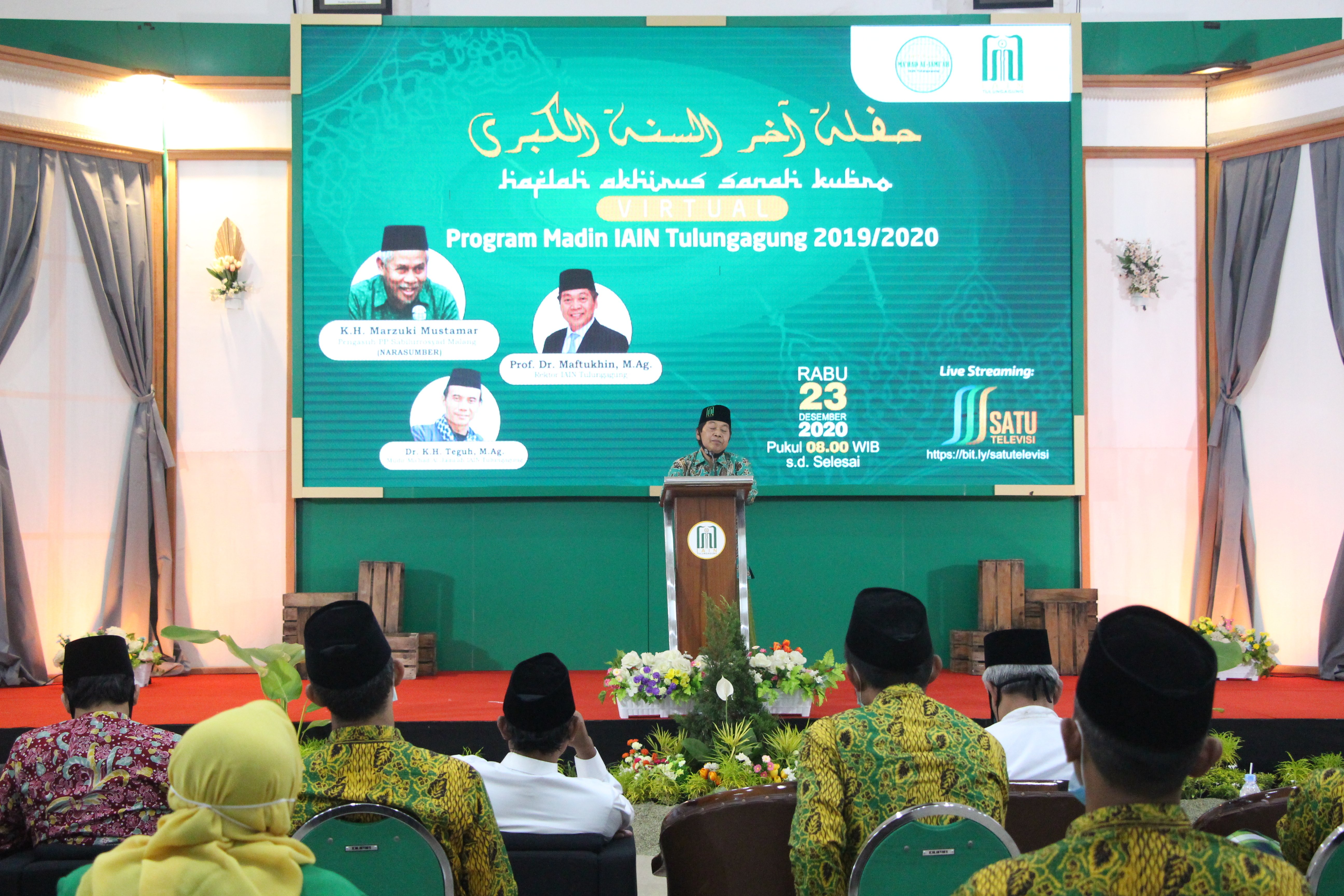 Ma’had Al-Jami’ah Gelar Haflah Akhirus Sanah, Dihadiri KH Marzuki Mustamar