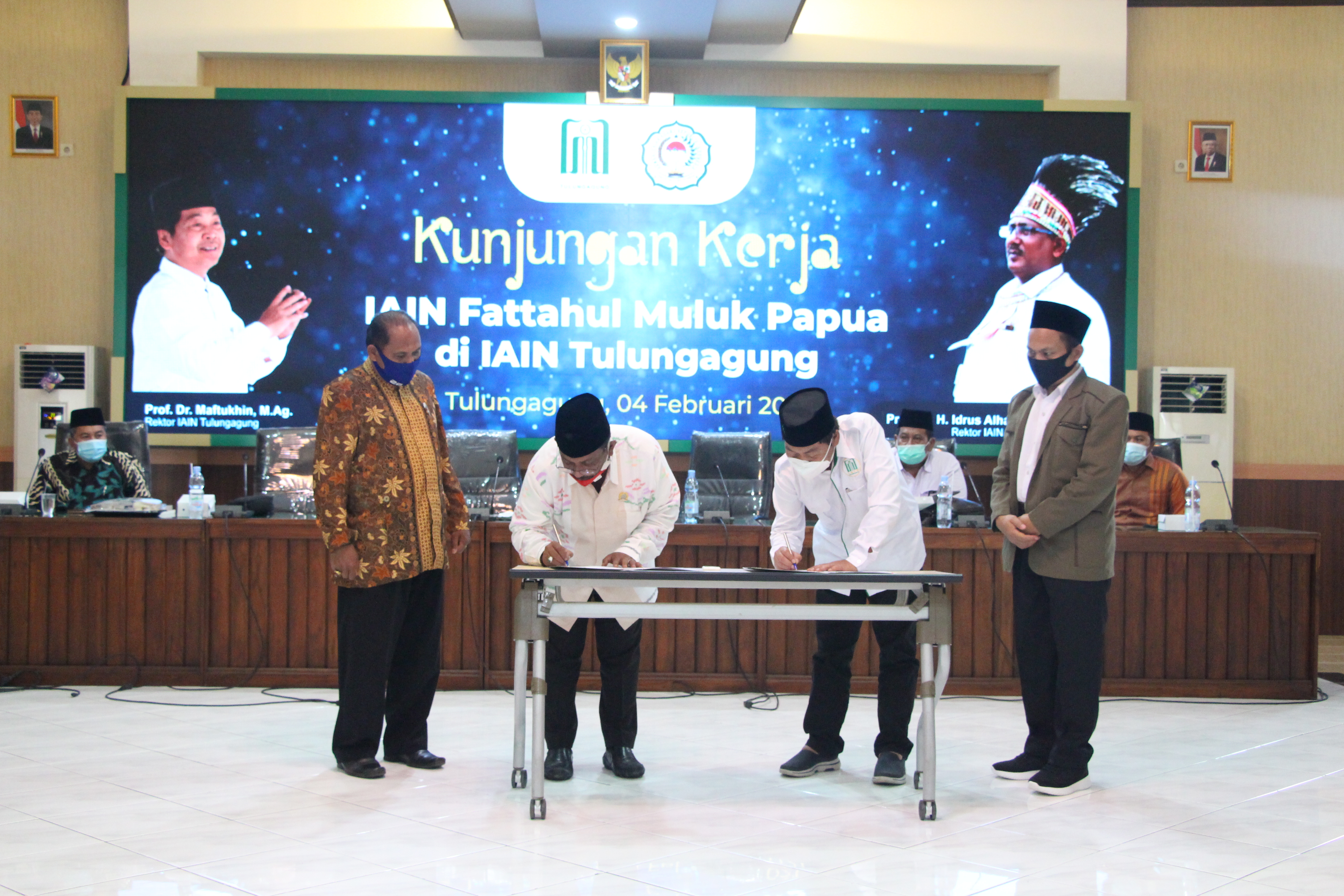 IAIN Fattahul Muluk Papua Perkuat Kerjasama dengan IAIN Tulungagung