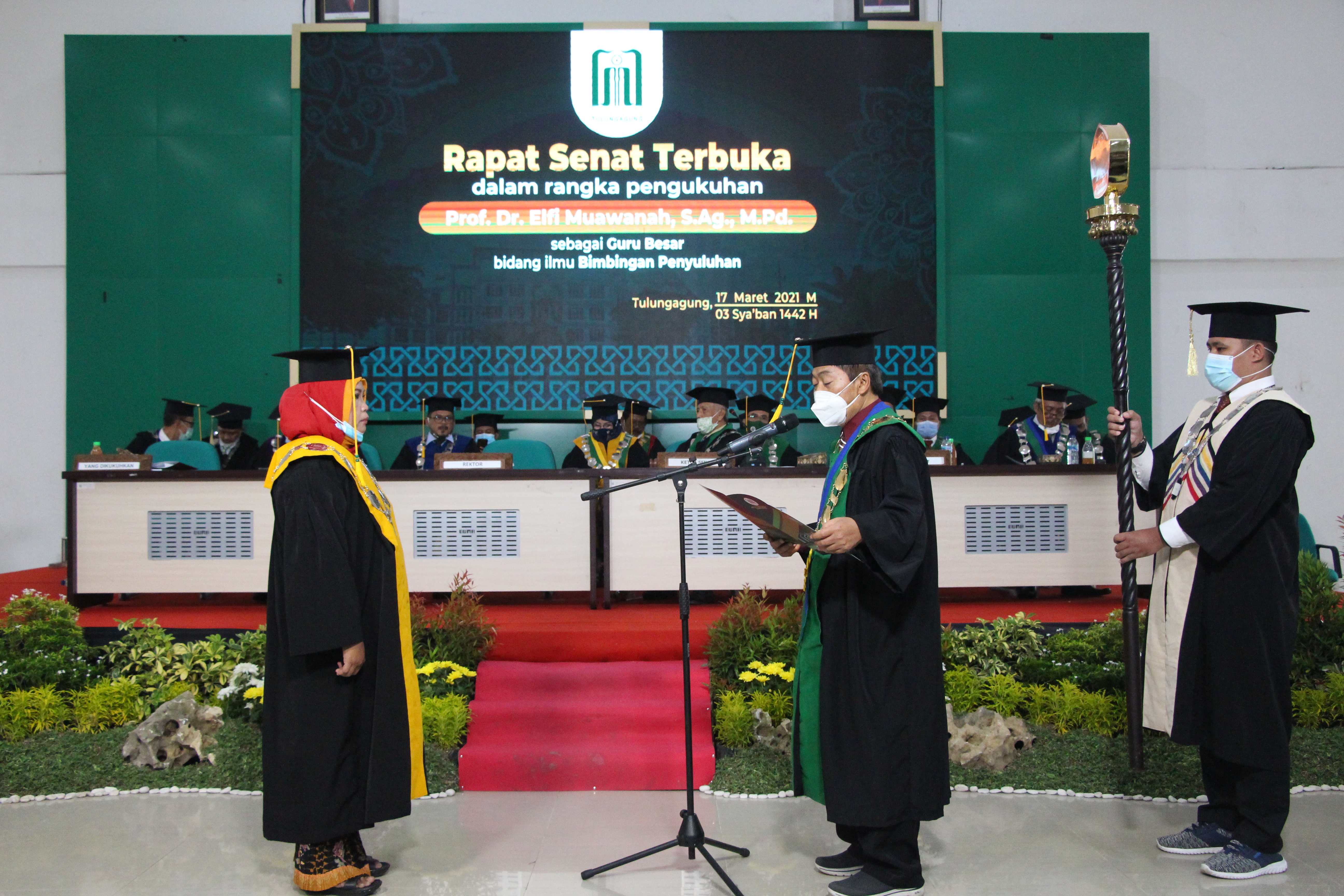 IAIN Tulungagung Kukuhkan Guru Besar Bidang Ilmu Bimbingan Penyuluhan