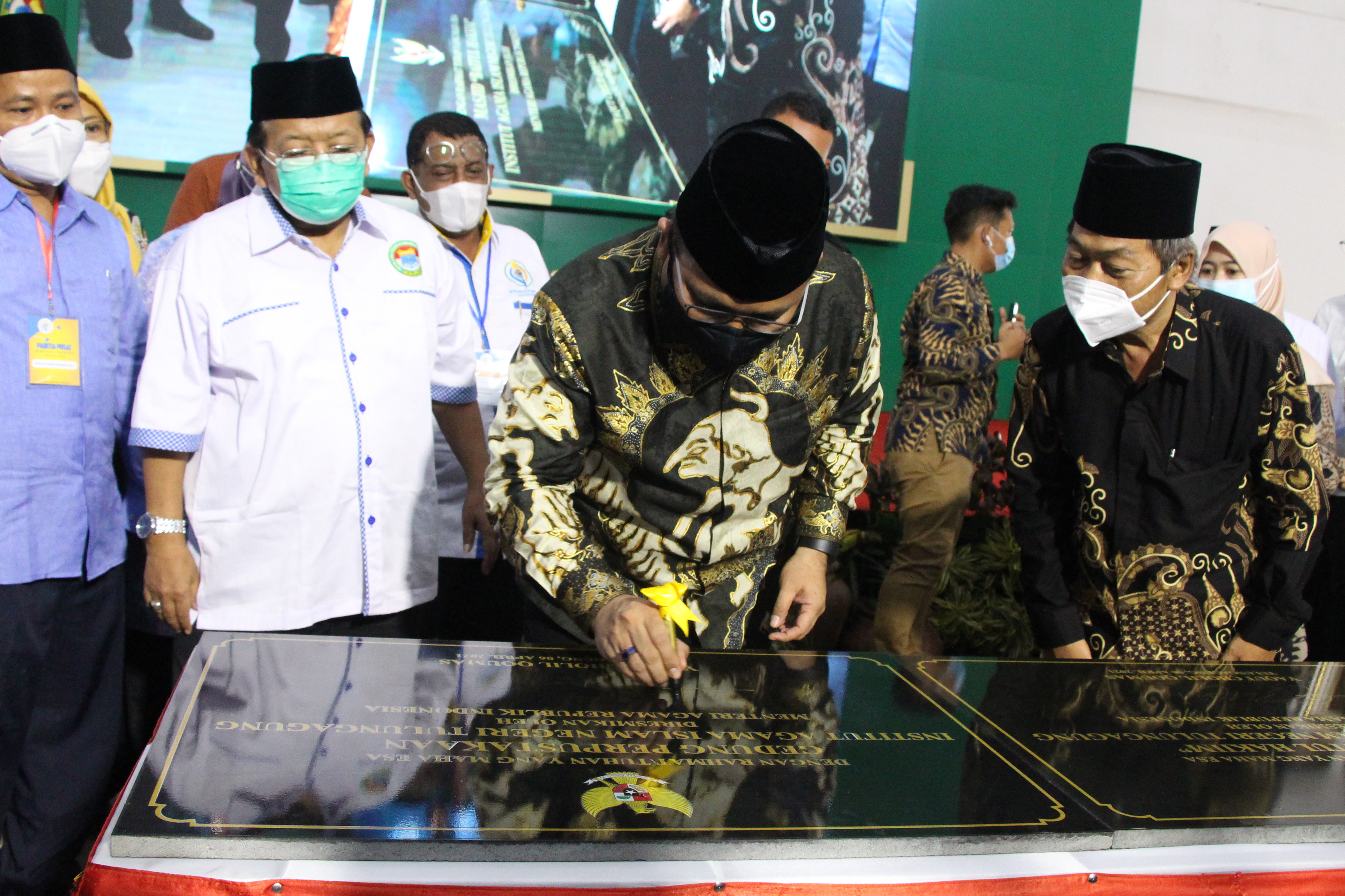 Menteri Agama Resmikan Gedung Perpustakaan IAIN Tulungagung