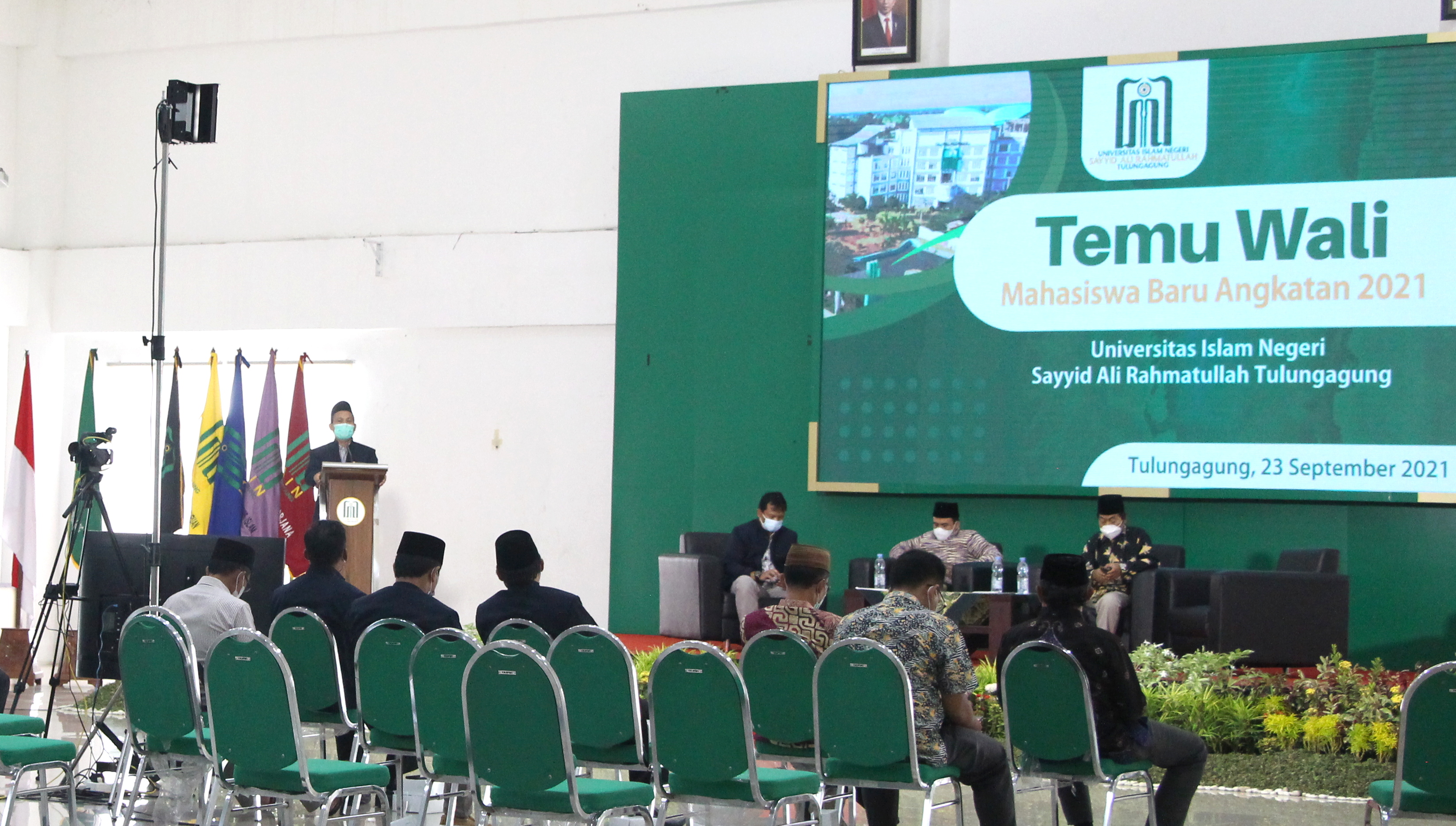 UIN SATU Tulungagung Selenggarakan Temu Wali Mahasiswa Baru Secara Daring