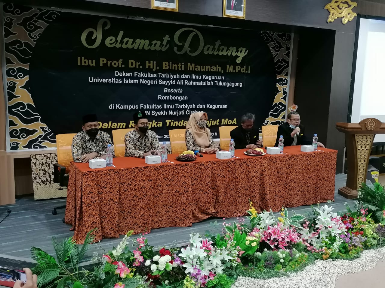 11 Jurusan FTIK UIN SATU Tulungagung Tandatangani MoU dengan FITK IAIN Syekh Nurjati