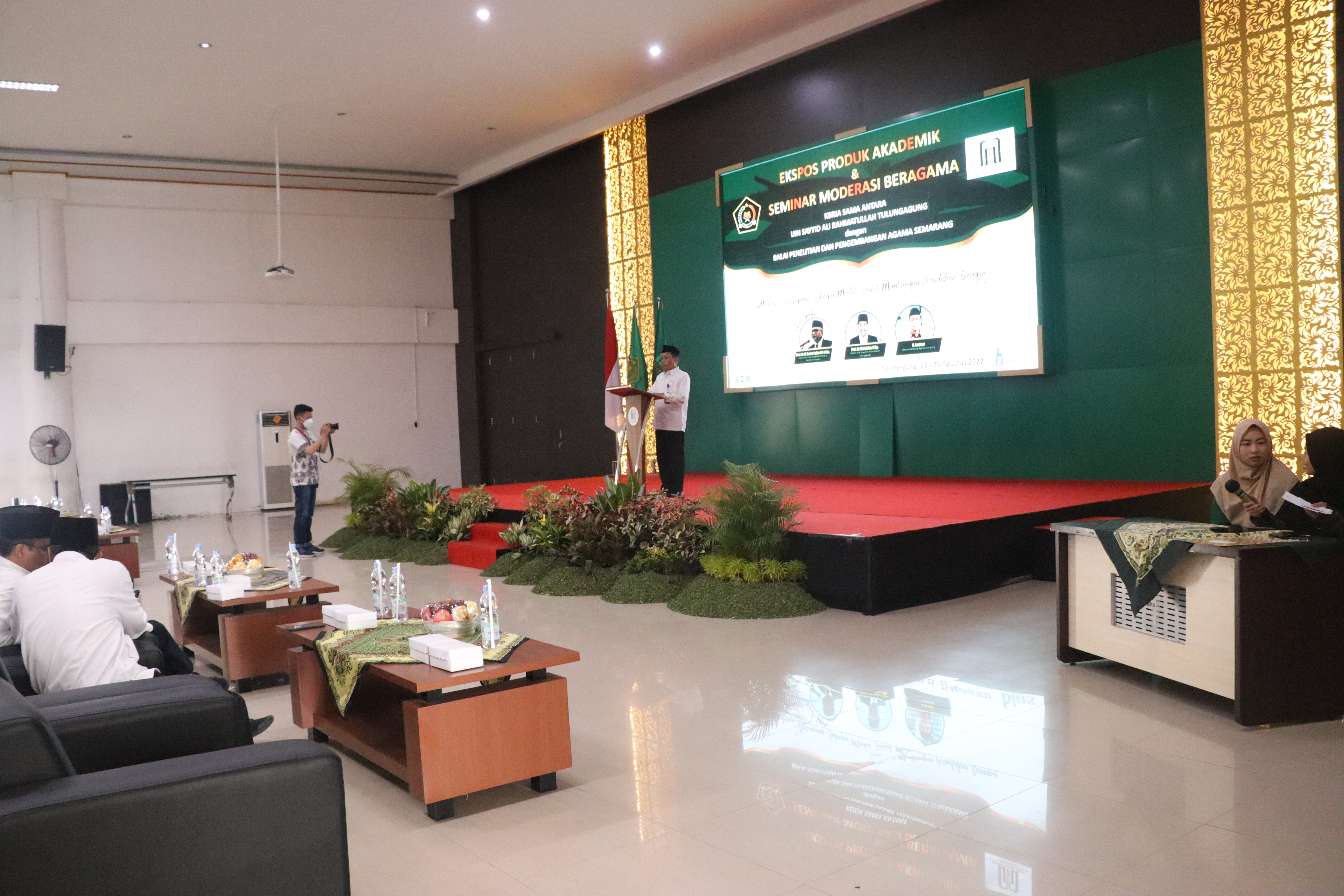 UIN SATU Jadi Tuan Rumah Ekspo Produk Akademik dan Seminar Moderasi Beragama