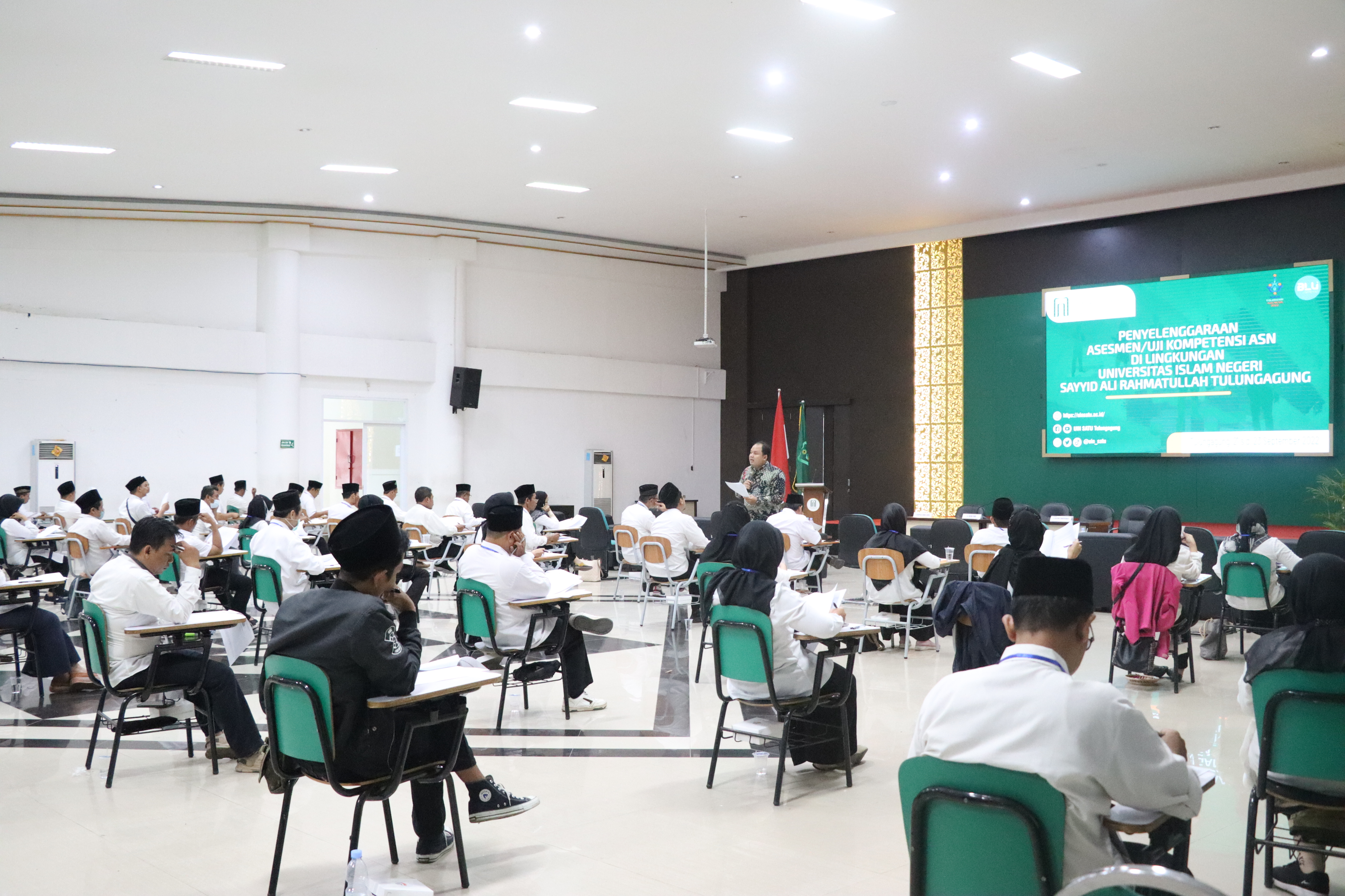 UIN SATU Tulungagung Selenggarakan Asesmen dan Uji Kompetensi Pegawainya