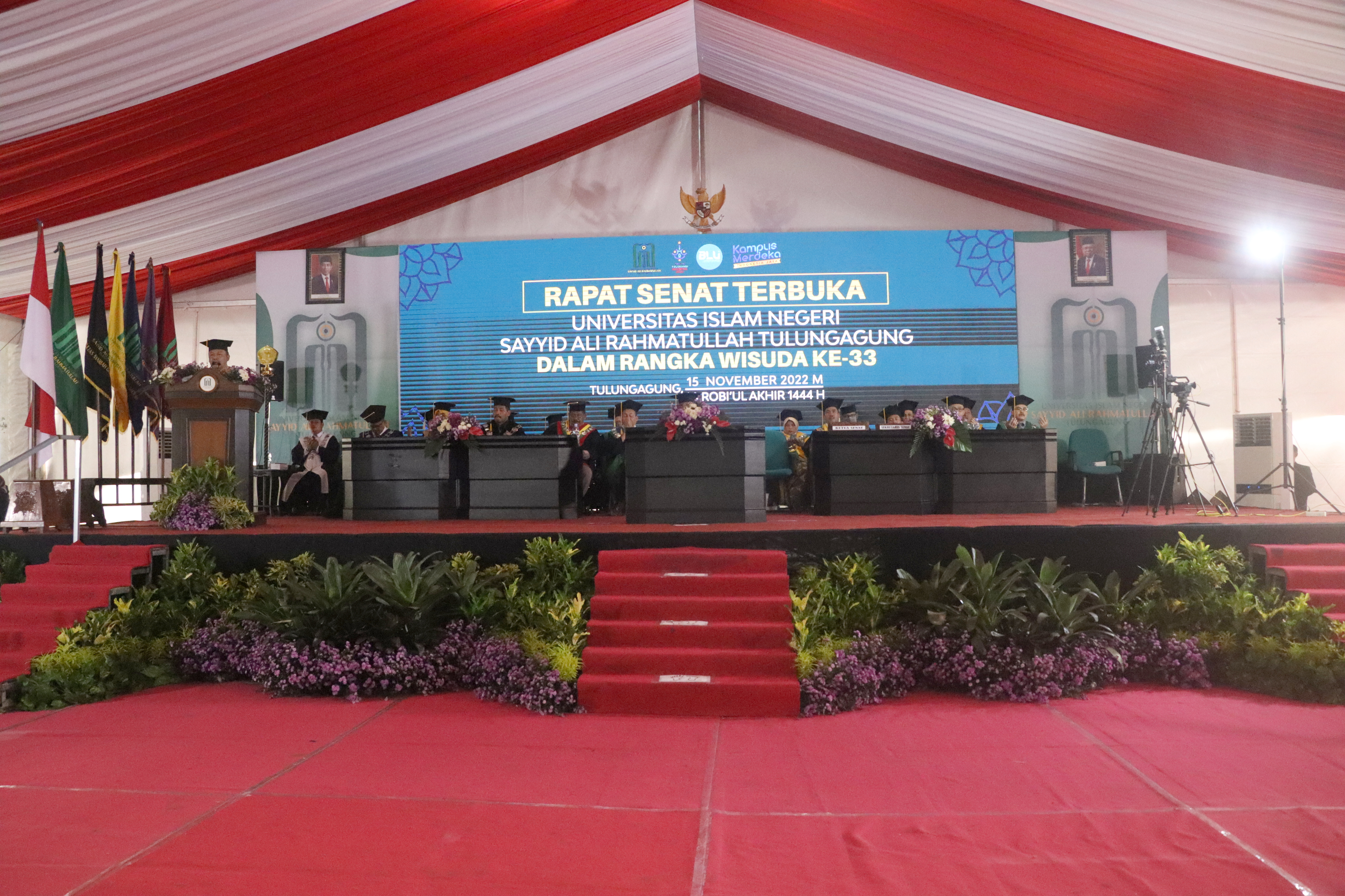 UIN SATU Tulungagung Laksanakan Wisuda ke-33