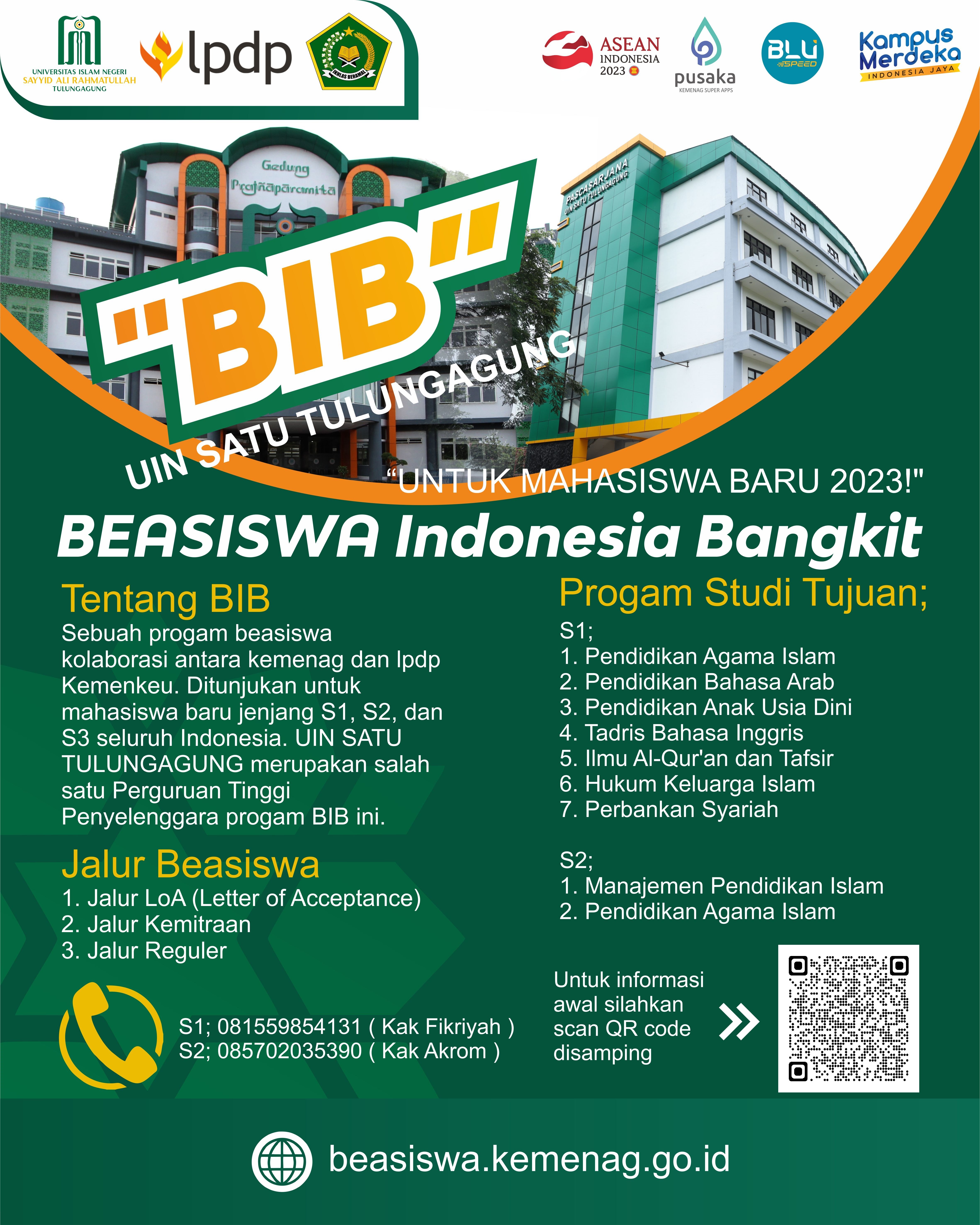 Pengumuman Pendaftaran Beasiswa Indonesia Bangkit Tahun 2023