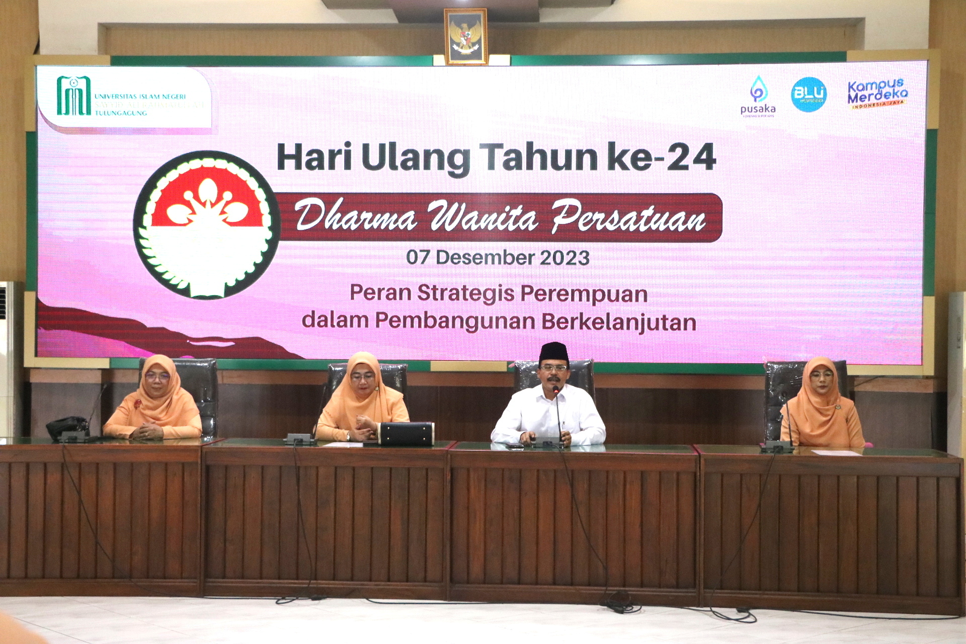 DWP UIN SATU Tulungagung Peringati HUT ke-24 DWP