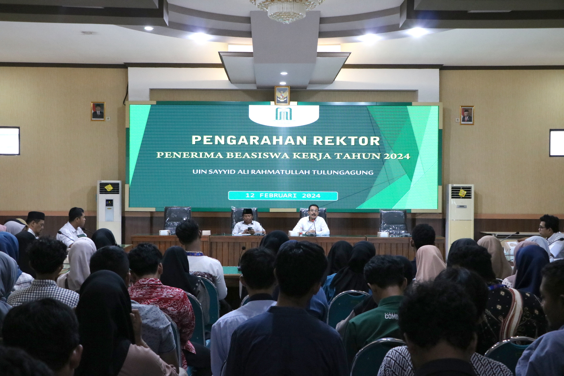Rektor: Beasiswa Kerja Jangan Dipandang sebagai Beasiswa Semata