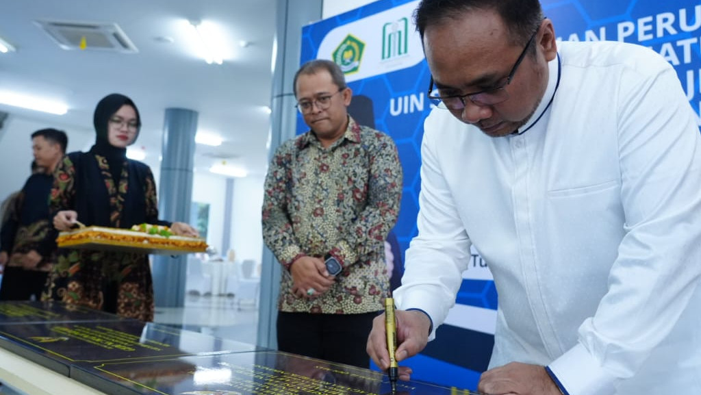 Resmikan Alih Status UIN Sayyid Ali Rahmatullah Tulungagung, Menag Harap Kampus Semakin Baik