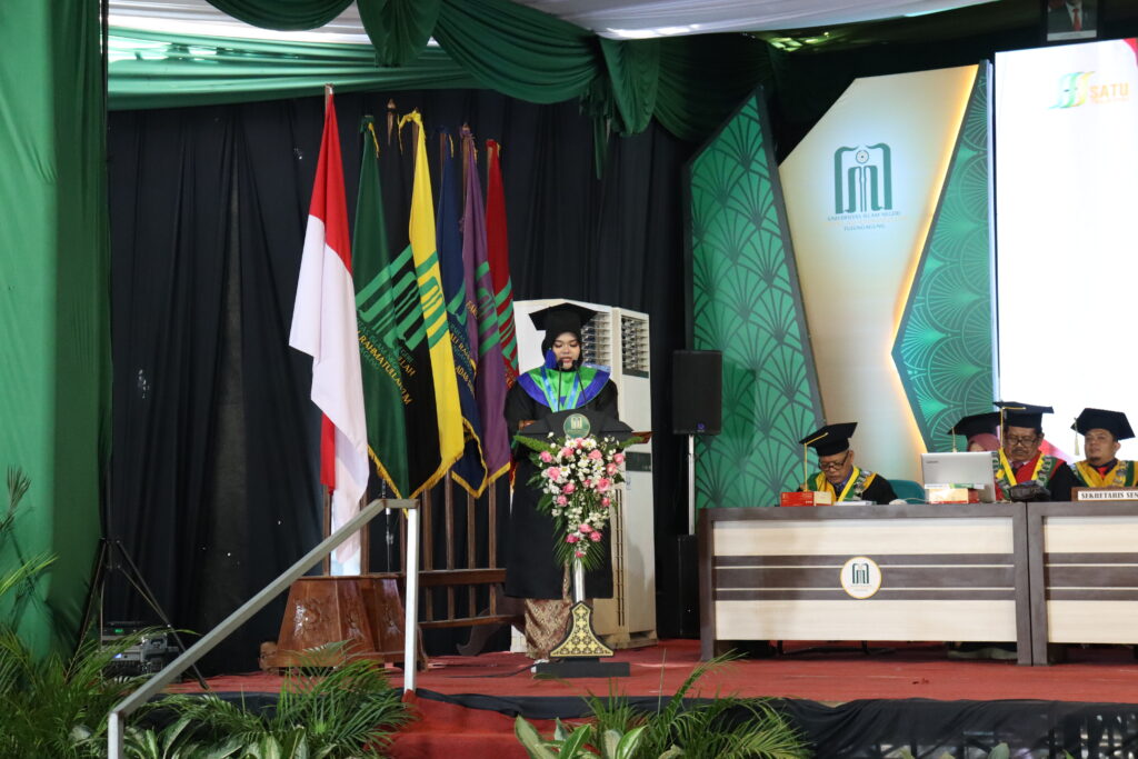 Dalam Wisuda ke 40 Wisudawan Internasional Ungkap Bangga Jadi Alumni UIN SATU 1