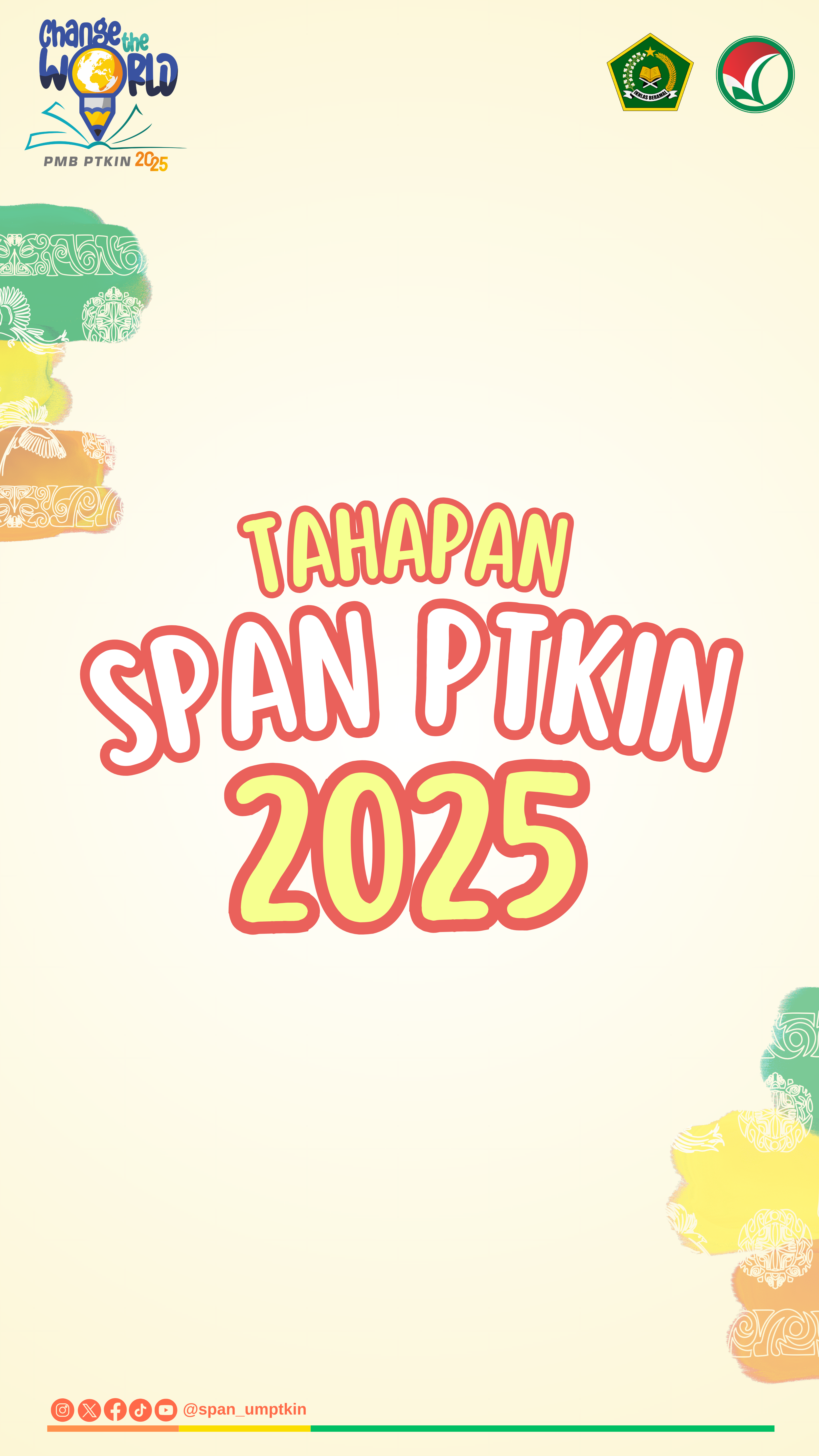 Pendaftaran Mahasiswa Baru UIN Sayyid Ali Rahmatullah Tulungagung Jalur SPAN PTKIN tahun 2025