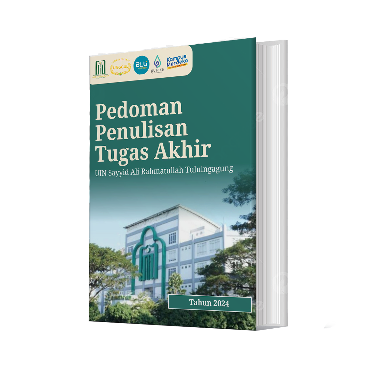 PEDOMAN PENULISAN TUGAS AKHIR 2024 PENGESAHAN UINSATU cover copy