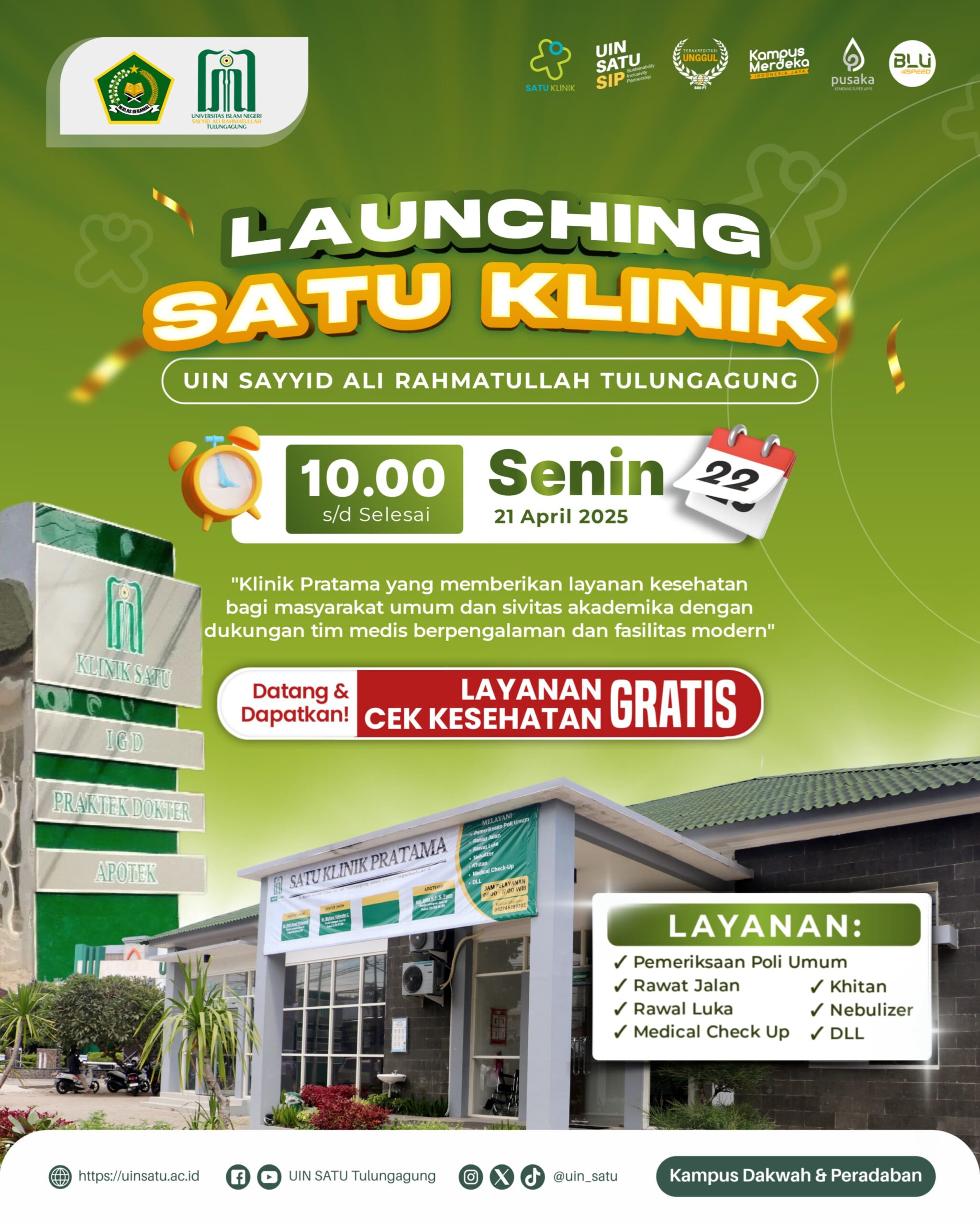 Launching SATU Klinik