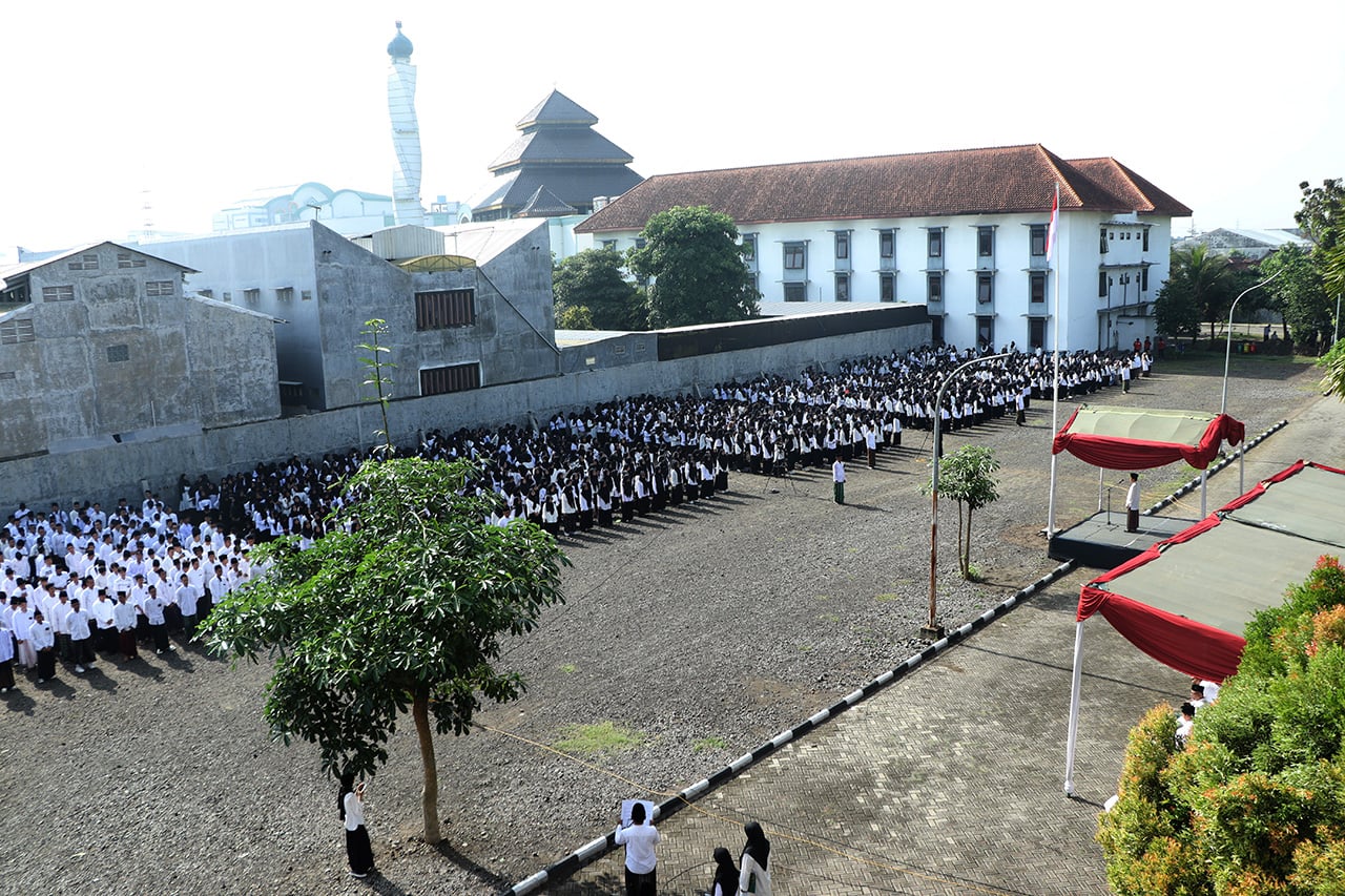 20251022 Apel Hari Santri 2025 Rektor UIN SATU Sampaikan Makna Simbol Perjuangan Santri 3