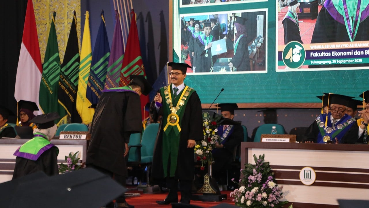 Wisuda ke-48 UIN SATU Tulungagung, Rektor Ajak Wisudawan Belajar Makna Ketekunan dari Kisah Arya