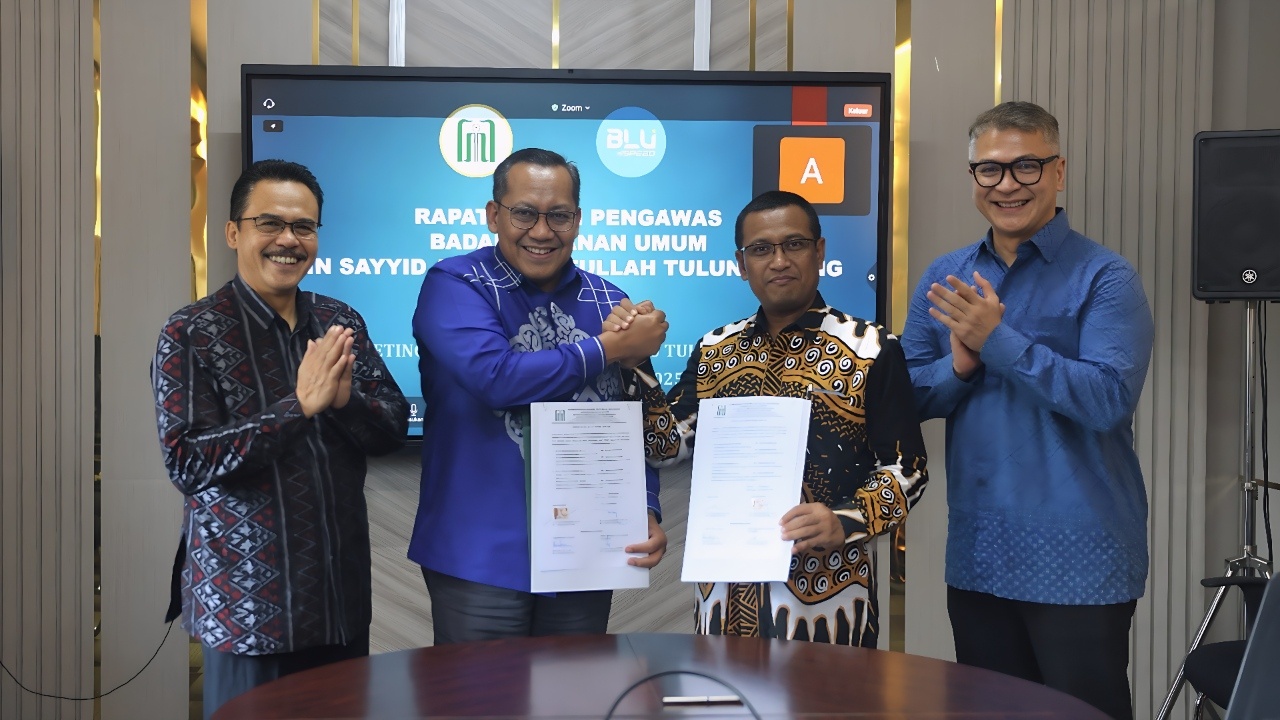 Rapat Rutin Dewas BLU UIN SATU Tulungagung Sekaligus Pisah Sambut Ketua Dewas Baru