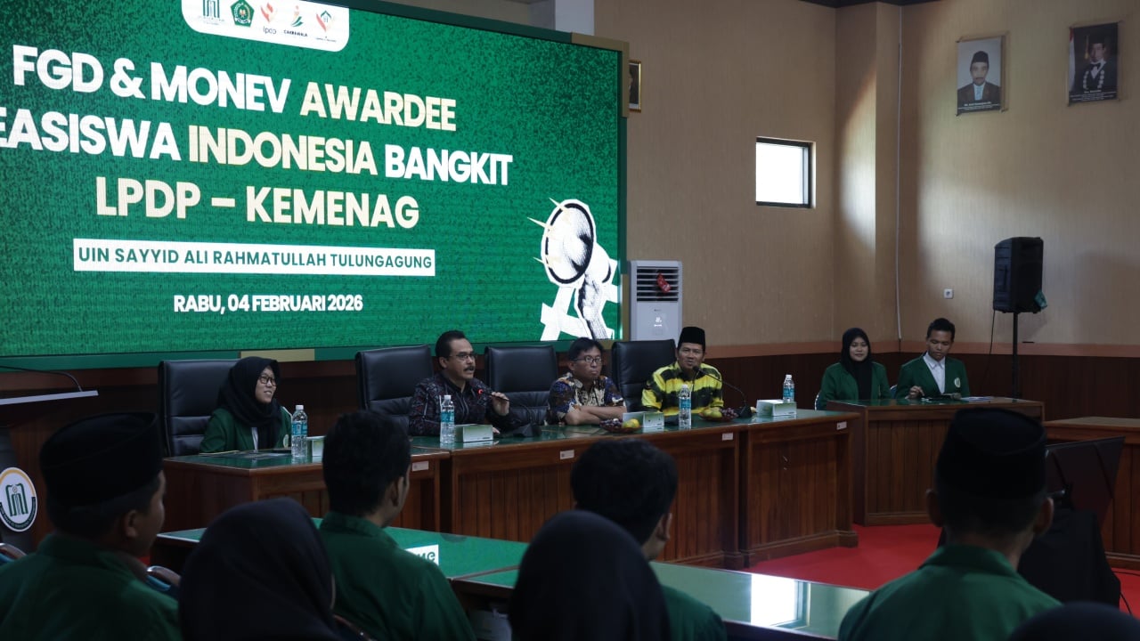 Monitoring dan Evaluasi BIB, Rektor UIN SATU Tekankan Literasi Keuangan dan Daya Saing Awardee