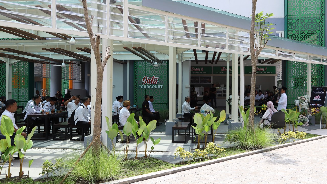 UIN SATU Resmikan “Satu Foodcourt”, Smart Kantin Berbasis QRIS dengan Konsep Mudah Pesan, Sehat, dan Halal
