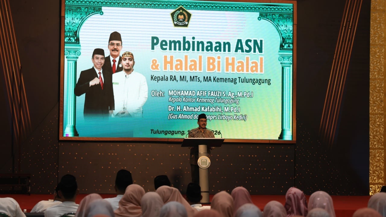 Merawat Sanad Keilmuan dan Membangun Generasi: Refleksi Halal Bihalal Madrasah Kemenag Tulungagung